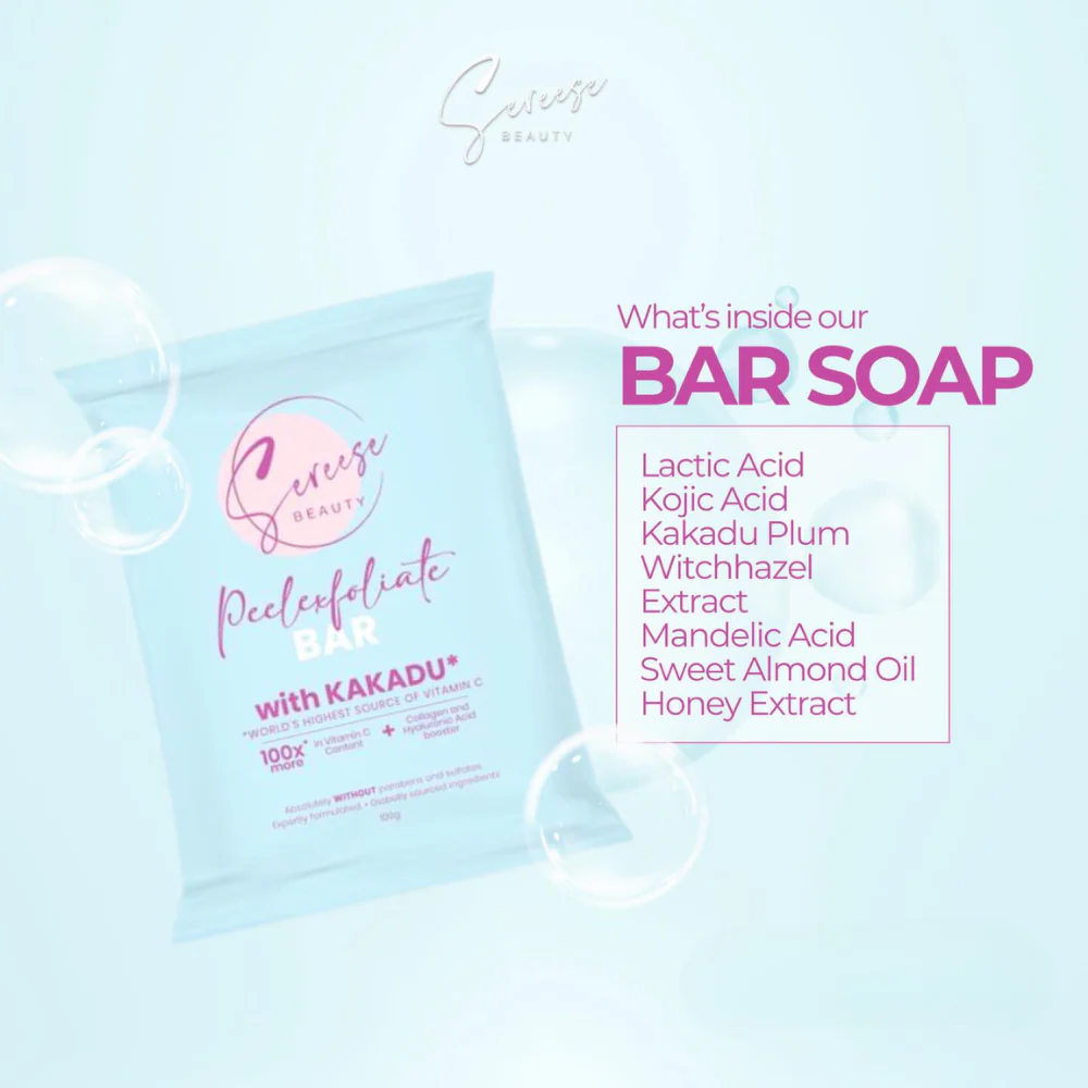 Sereese Beauty Peel Exfoliate Set With Kakadu - Image 5