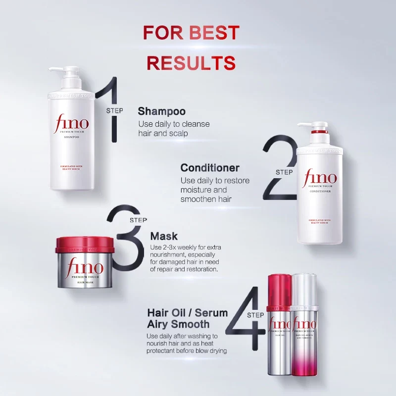 Shiseido Fino Premium Touch Conditioner - 550ml - Image 7
