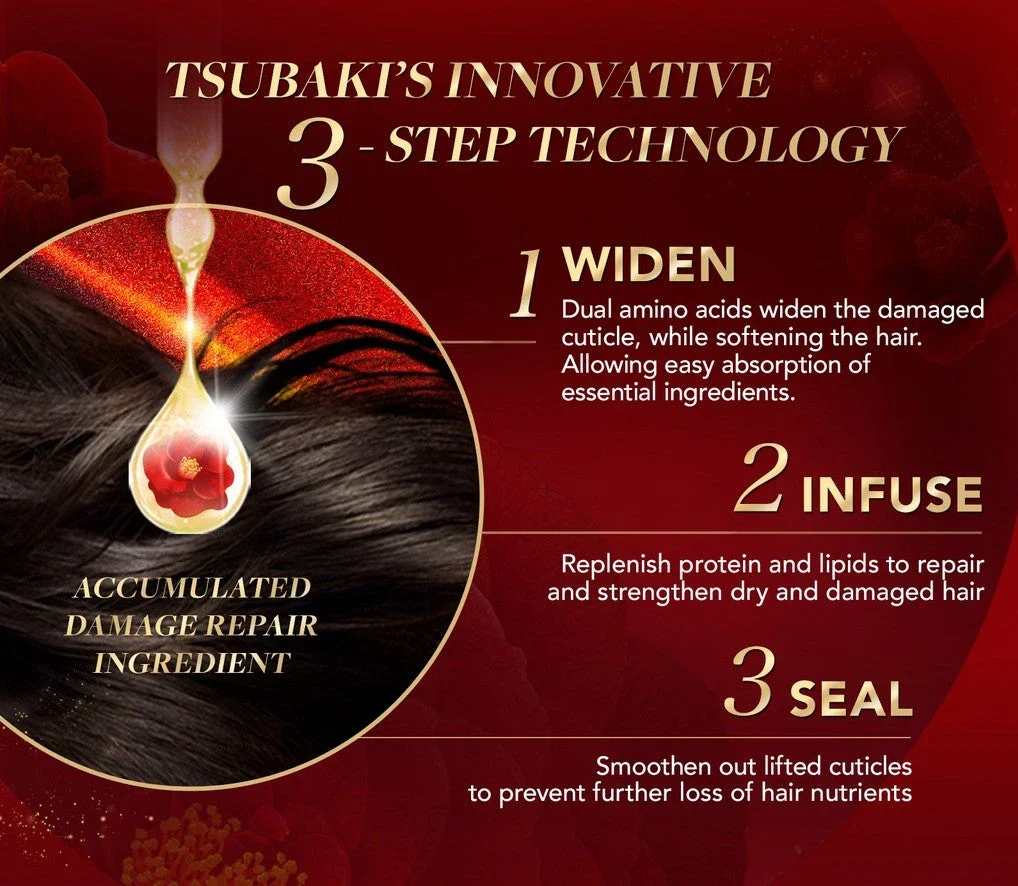 Shiseido Tsubaki Premium Repair Hair Mask - 180g - Image 3