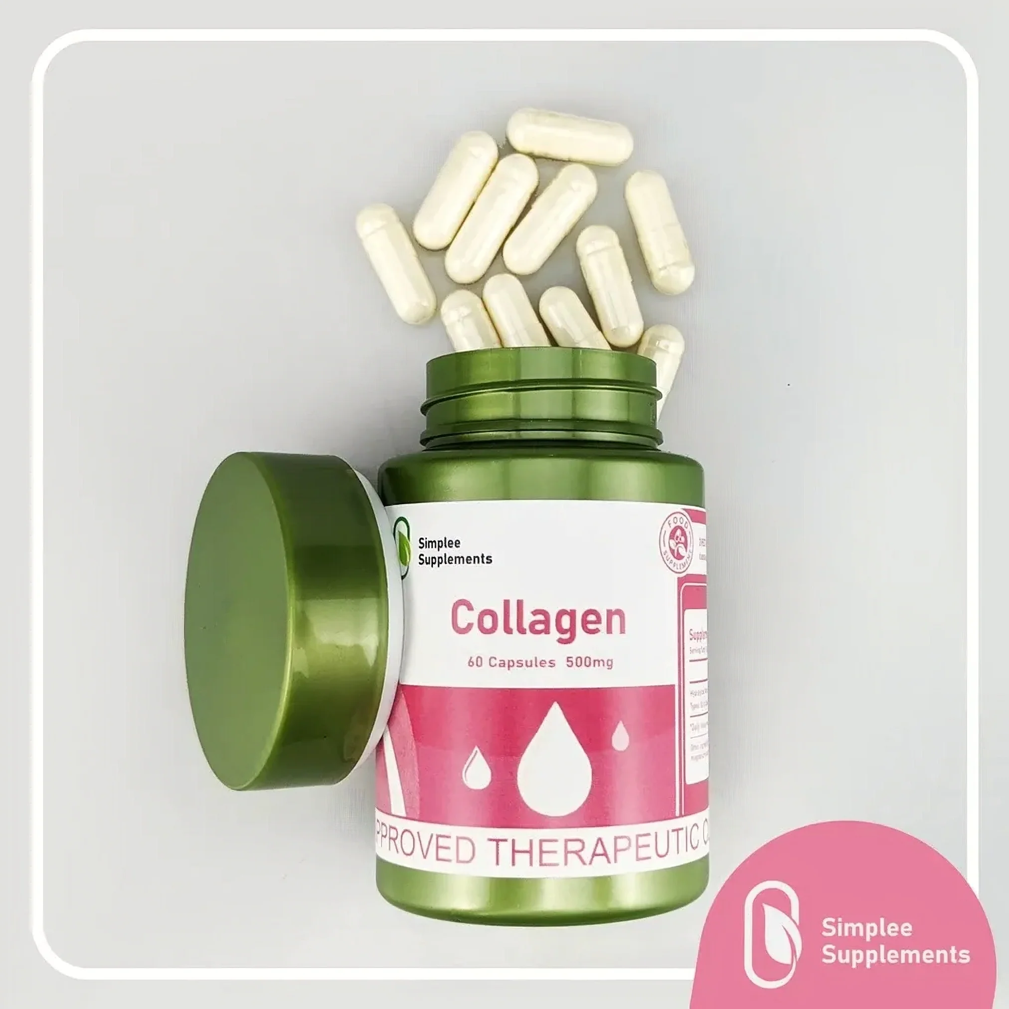 Simplee Collagen Supplement 500mg – 60 Capsules - Image 8