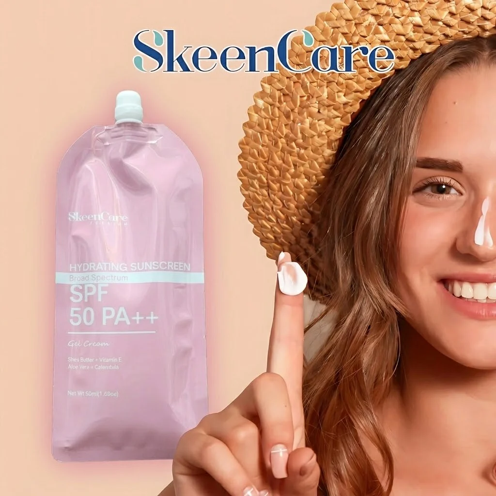 SkeenCare Hydrating Sunscreen Gel Cream SPF 50 PA++ – 50g - Image 8