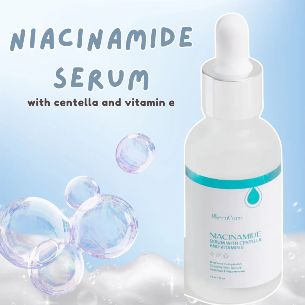 SkeenCare Niacinamide Serum with Centella and Vitamin E - 30g - Image 2