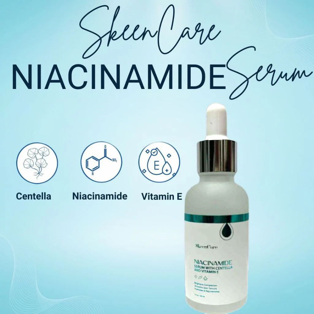 SkeenCare Niacinamide Serum with Centella and Vitamin E - 30g - Image 3