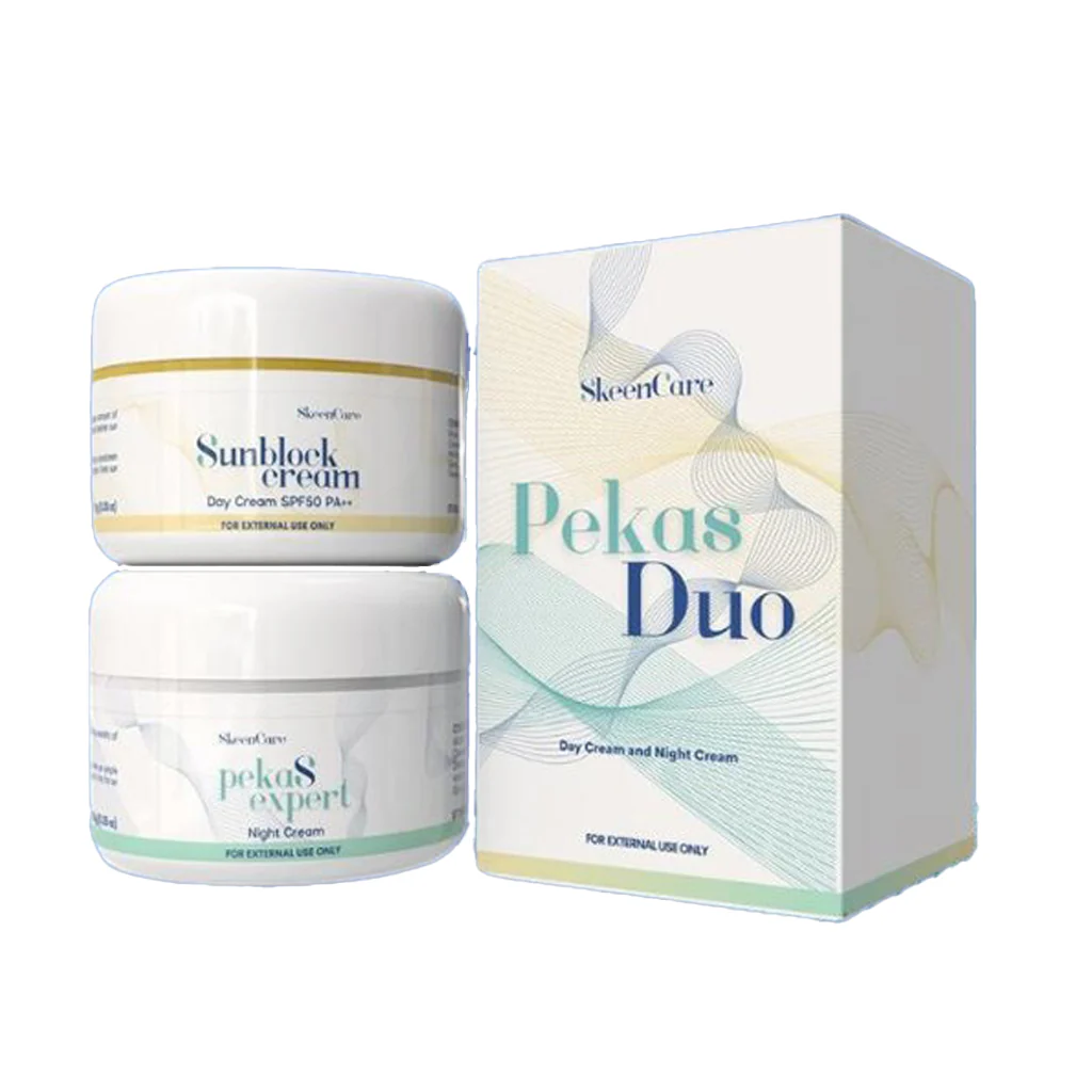SkeenCare Pekas Duo – Day & Night Cream Set - Image 2