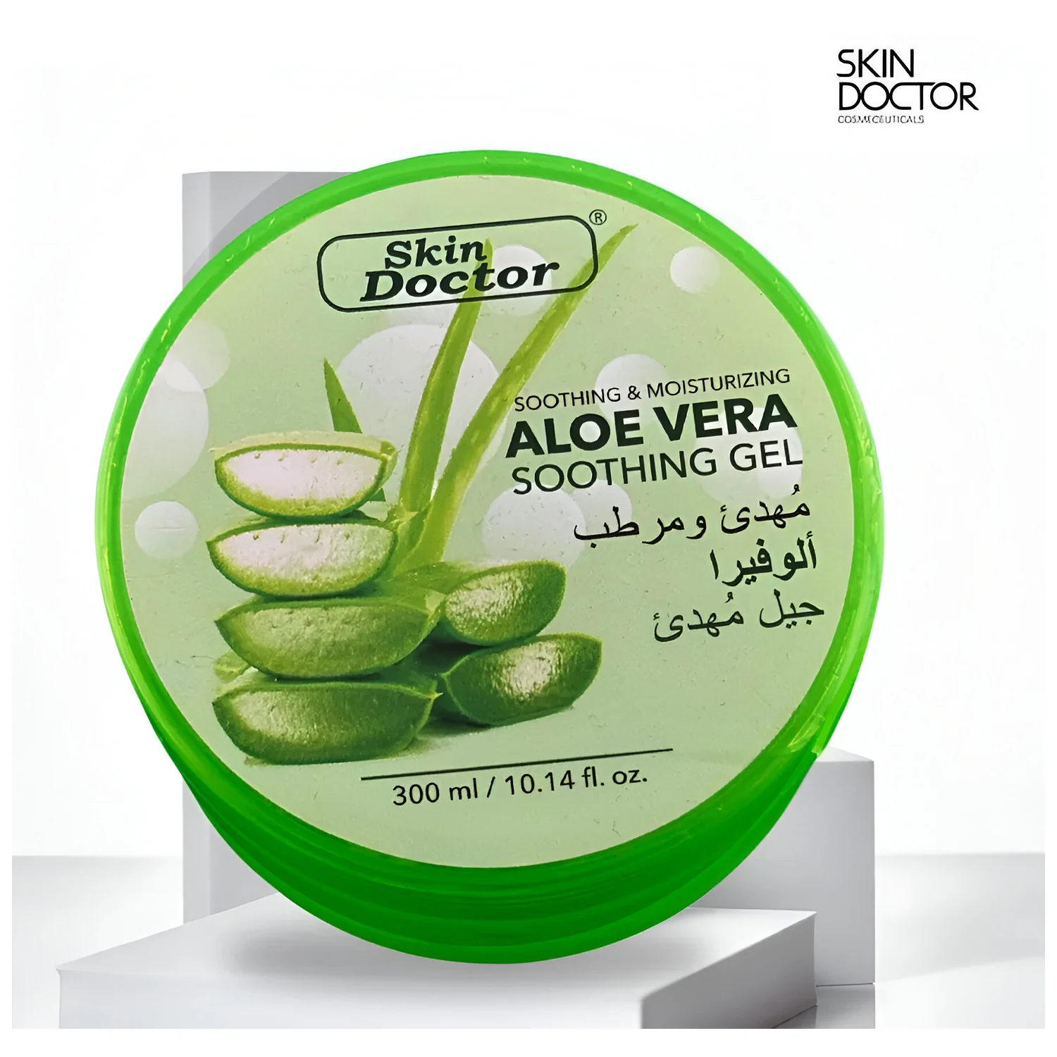 Skin Doctor Aloe Vera Soothing Gel – 300ml - Image 2