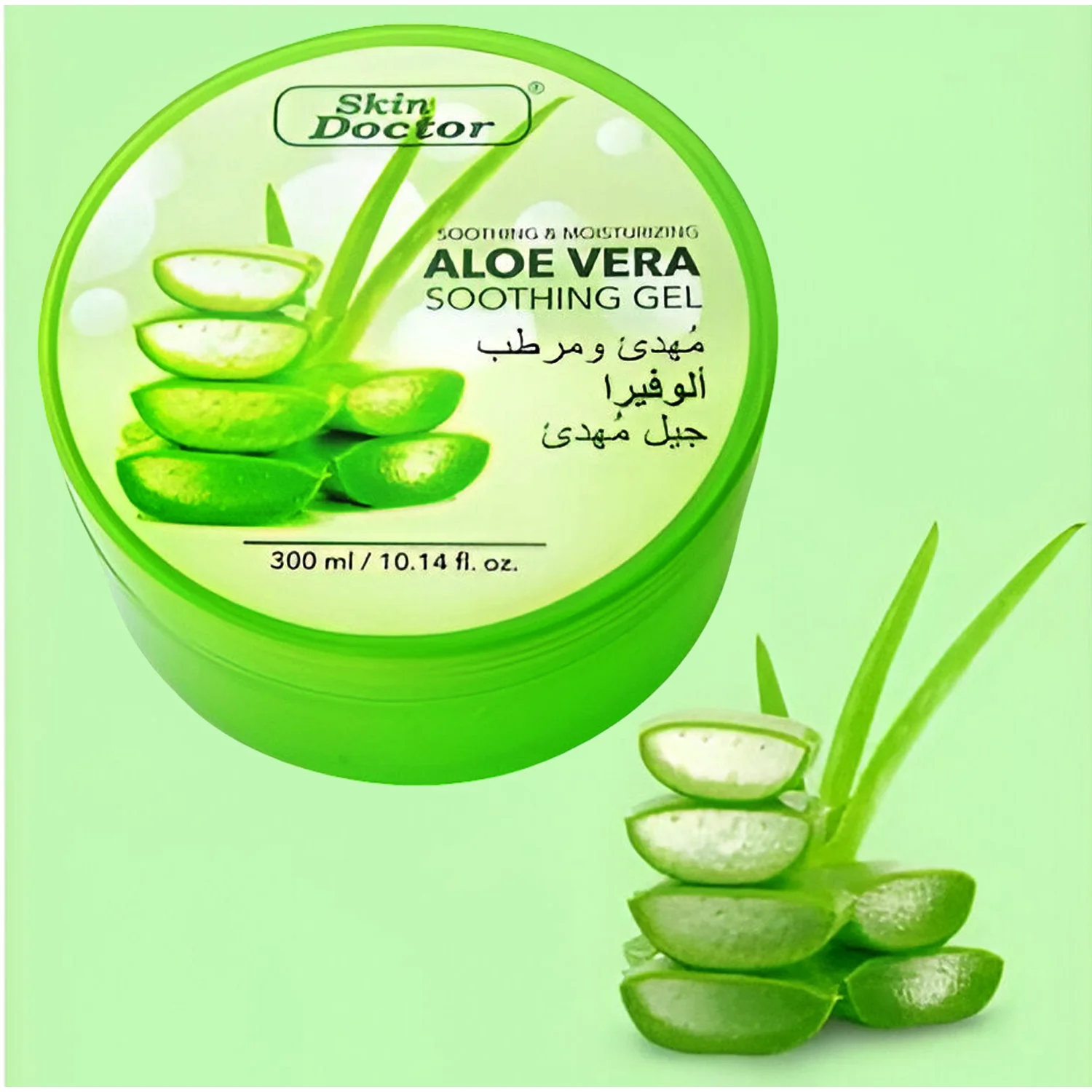Skin Doctor Aloe Vera Soothing Gel – 300ml - Image 3
