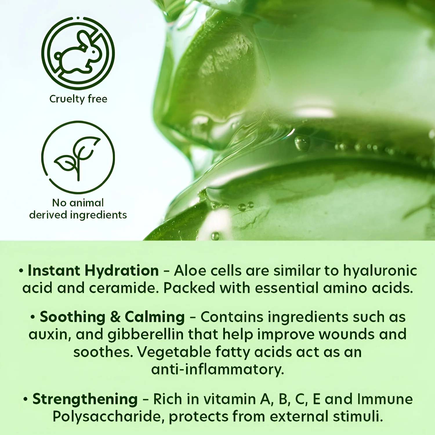 Skin Doctor Aloe Vera Soothing Gel – 300ml - Image 6