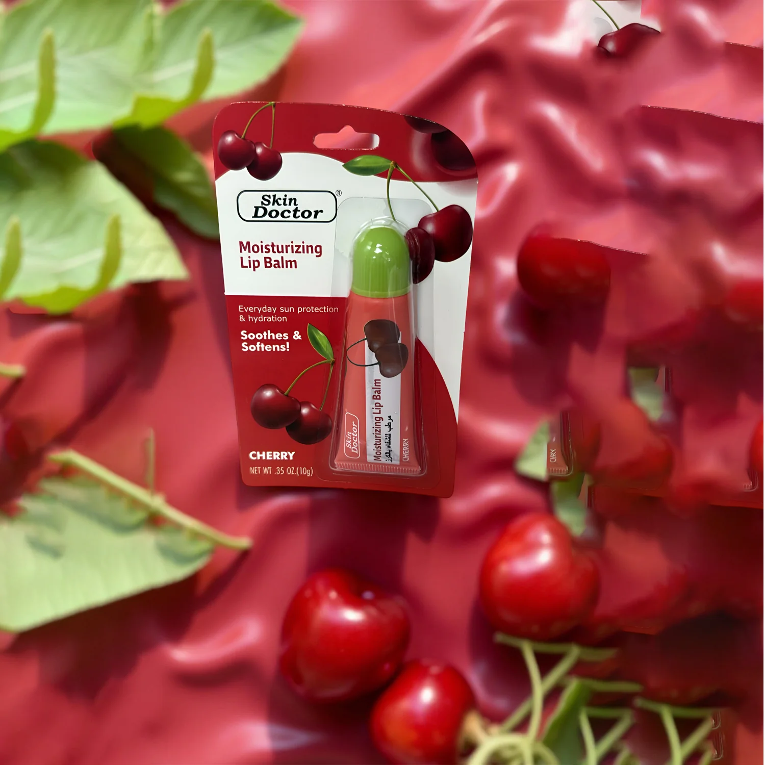 Skin Doctor Cherry Moisturizing Lip Balm – 10g - Image 4