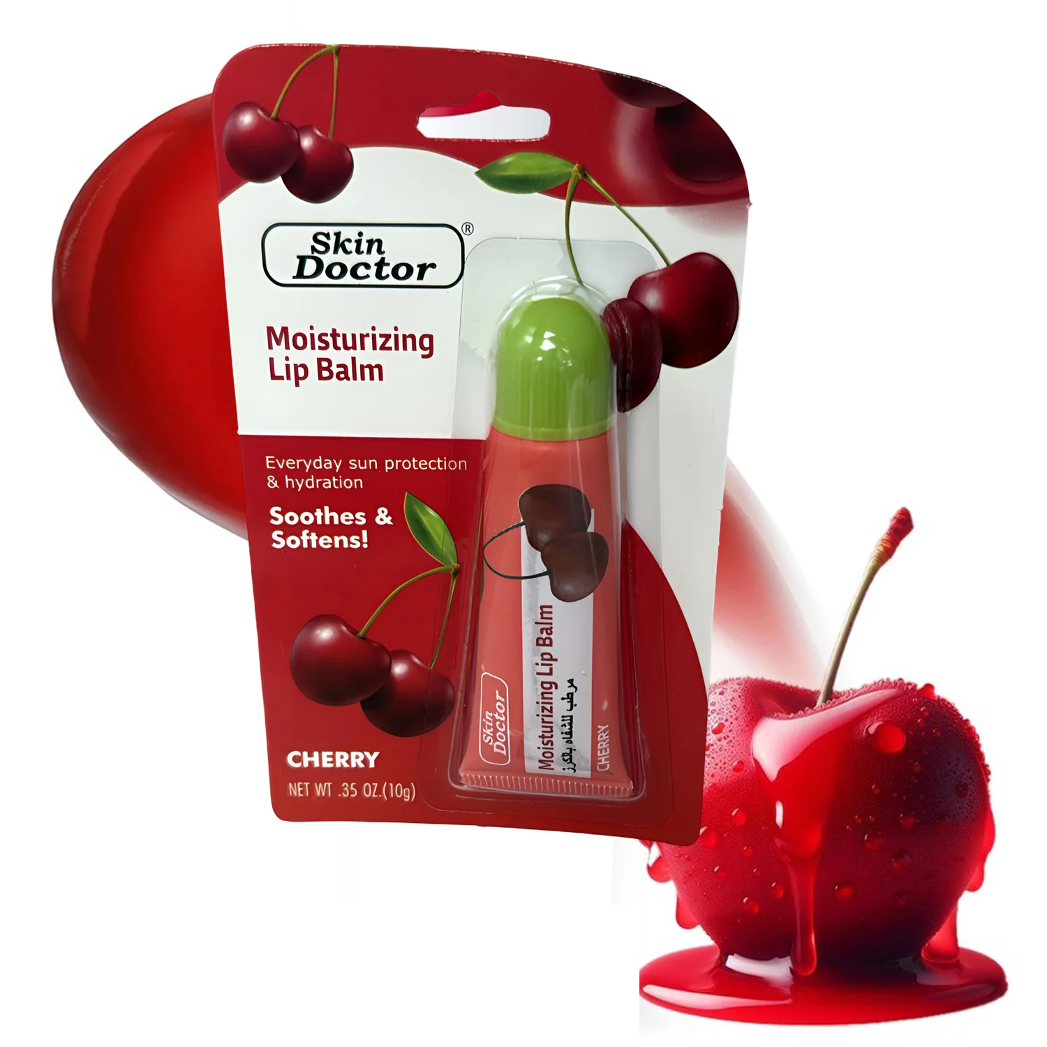 Skin Doctor Cherry Moisturizing Lip Balm – 10g - Image 5