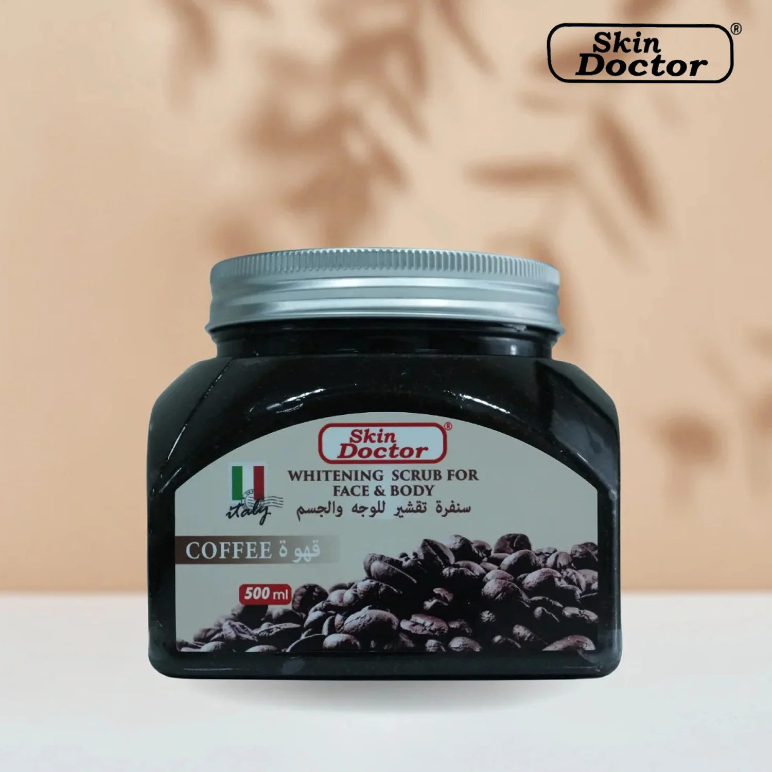Skin Doctor Whitening Scrub For Face & Body - Coffee 500ml - Image 4