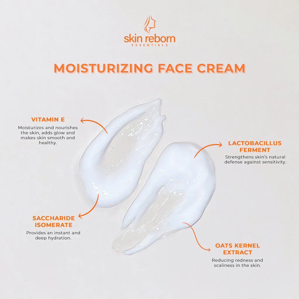 Skin Reborn Essentials Moisturizing Face Cream - 30g - Image 5