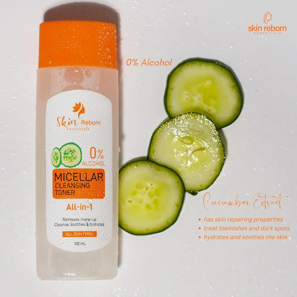 Skin Reborn Micellar Cleansing Toner - 100ml - Image 3