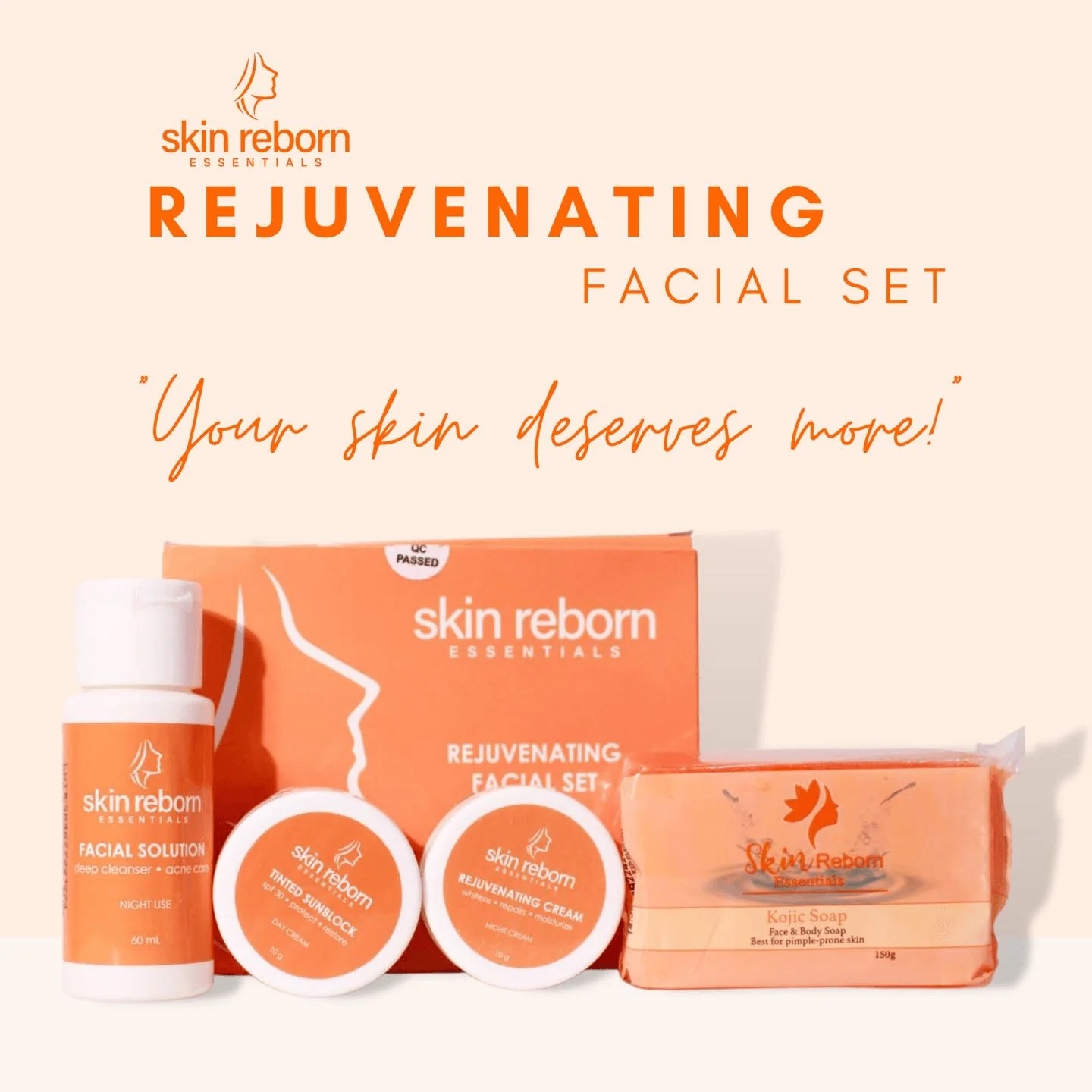 Skin Reborn Essentials Rejuvenating Facial Set - Image 4