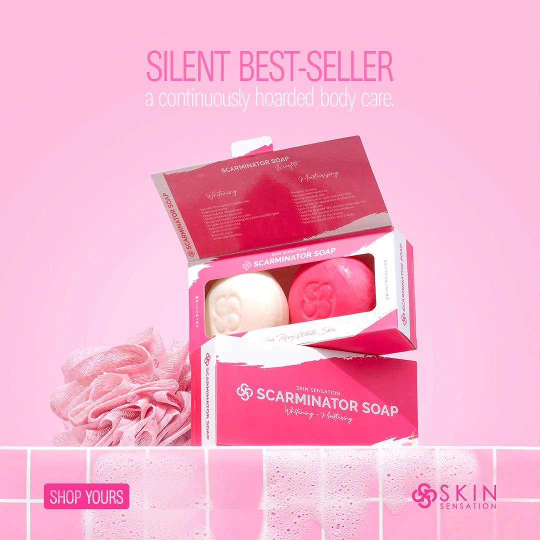 Skin Sensation Scarminator 2 In 1 Soap - 2 X 100g - Image 12