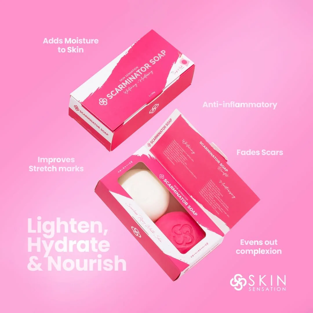 Skin Sensation Scarminator 2 In 1 Soap - 2 X 100g - Image 7