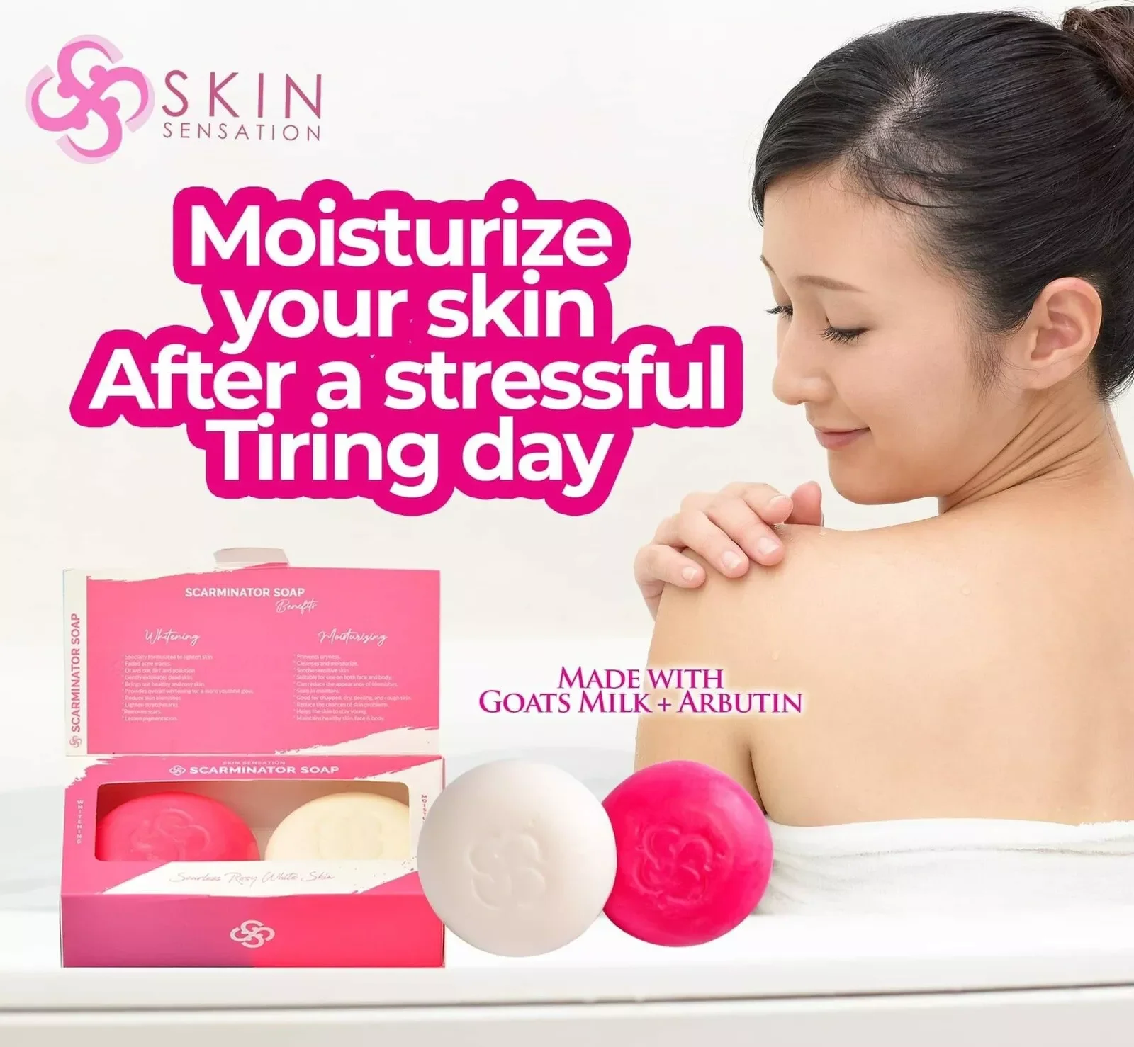 Skin Sensation Scarminator 2-in-1 Soap – Combo Pack (4 x 100g, Total 400g) - Image 8