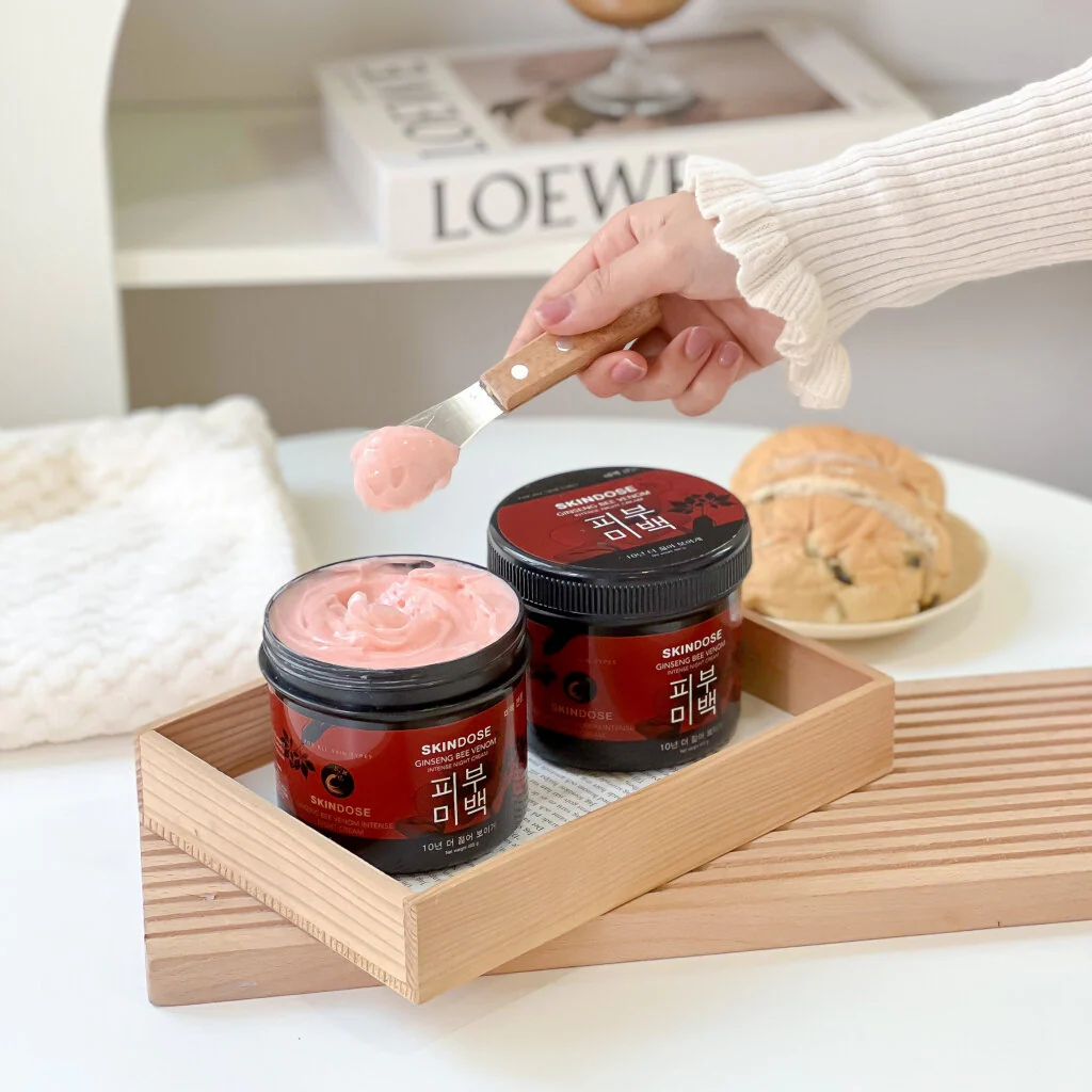 Skindose Ginseng Bee Venom Intense Night Cream - 400g - Image 8