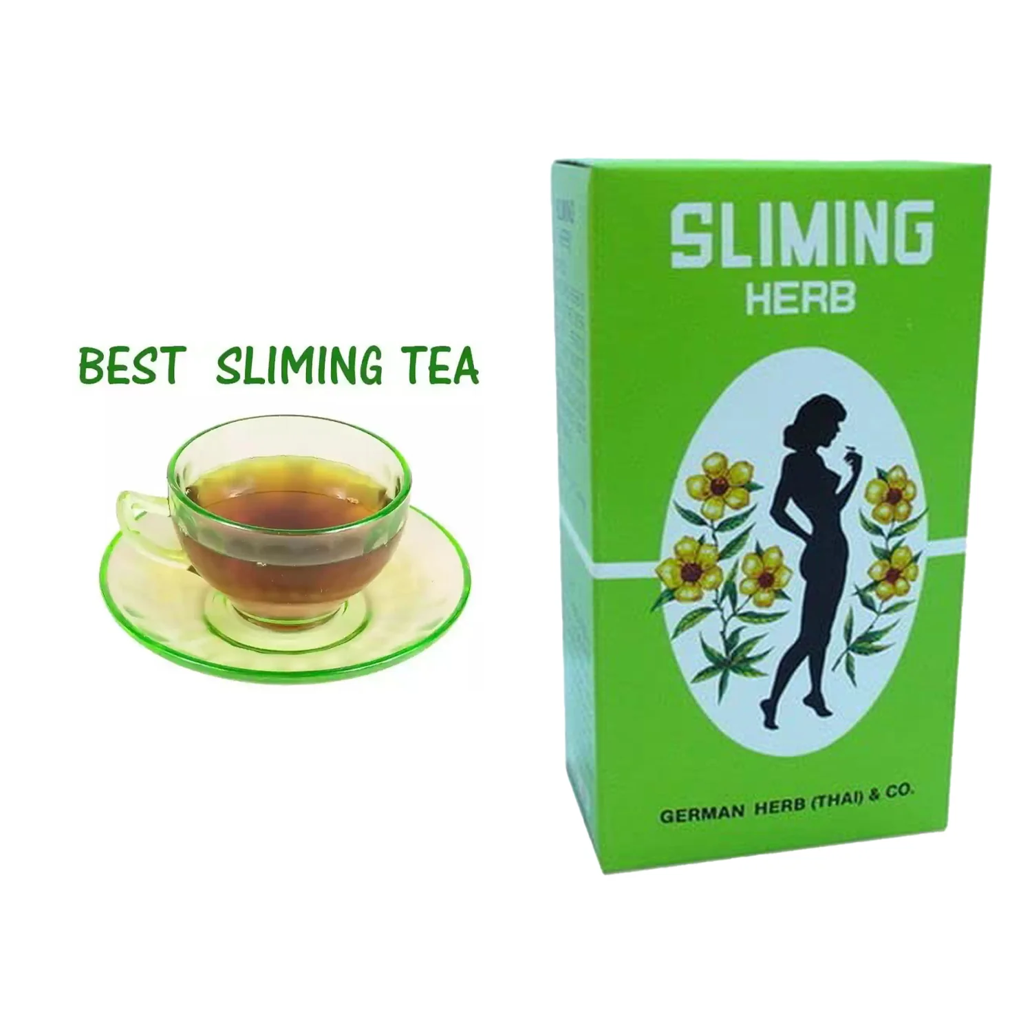 Sliming Herb Tea by German Herb (Thai) & Co – 50 Tea Bags - Image 7