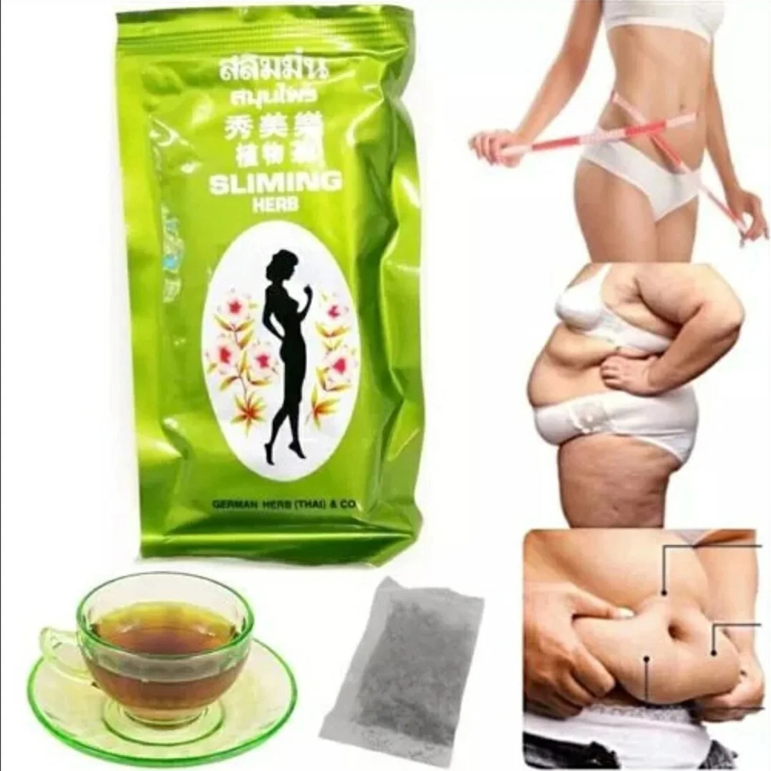 Sliming Herb Tea by German Herb (Thai) & Co – 50 Tea Bags | BUY 2 GET 1 OFFER - Image 5