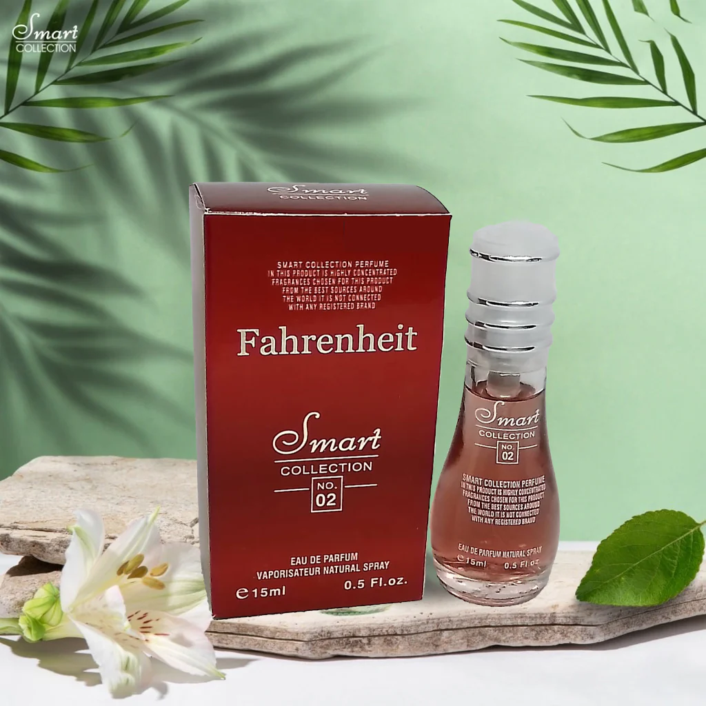 Smart Collection No. 02 Fahrenheit Eau de Parfum for Men – 15ml - Image 7