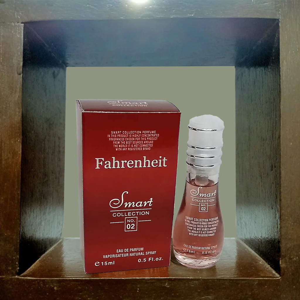 Smart Collection No. 02 Fahrenheit Eau de Parfum for Men – 15ml - Image 9