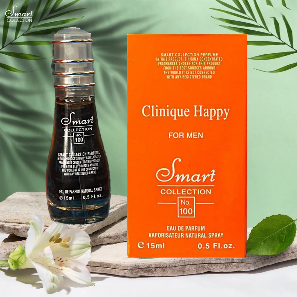 Smart Collection No. 100 Clinique Happy For Men Eau de Parfum – 15ml - Image 4