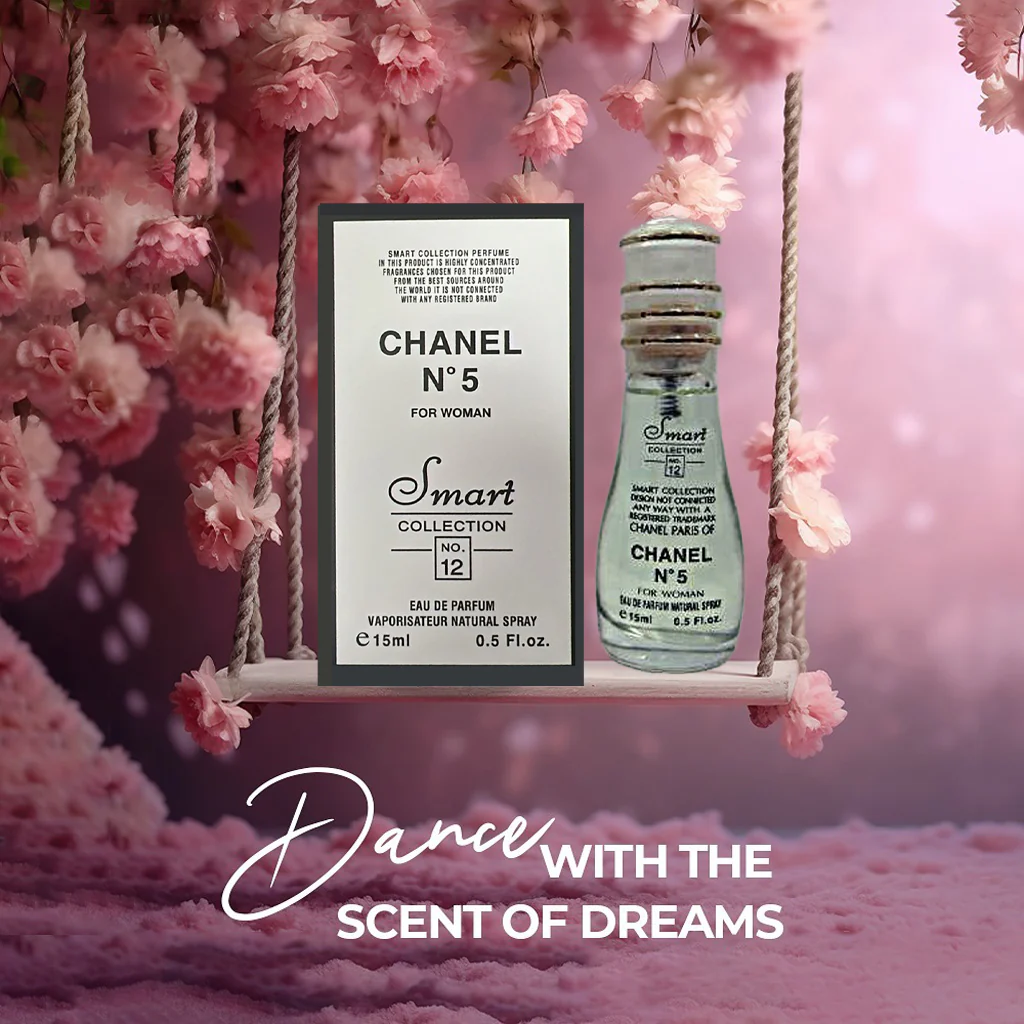 Smart Collection No. 12 Chanel N°5 for Women Eau de Parfum – 15ml - Image 4
