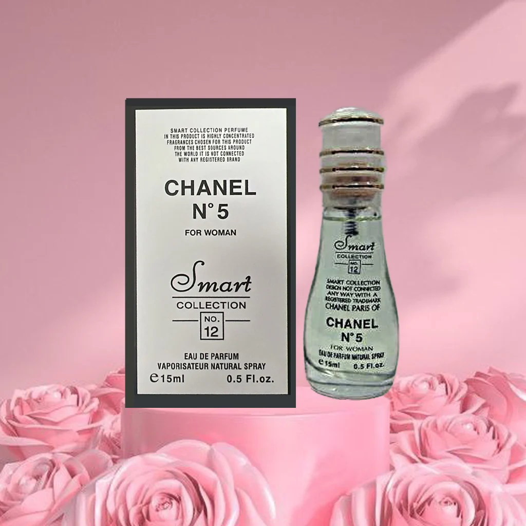 Smart Collection No. 12 Chanel N°5 for Women Eau de Parfum – 15ml - Image 5