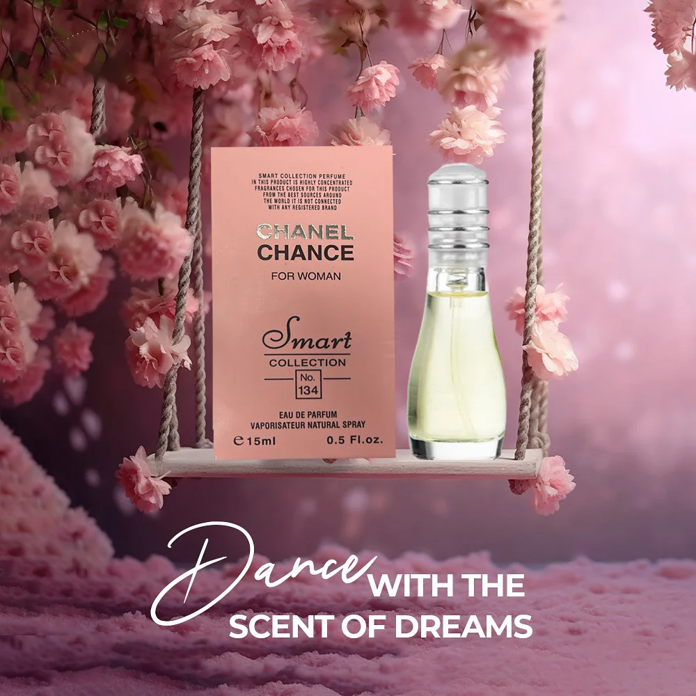 Smart Collection No. 134 Chanel Chance for Women Eau de Parfum  – 15ml - Image 5