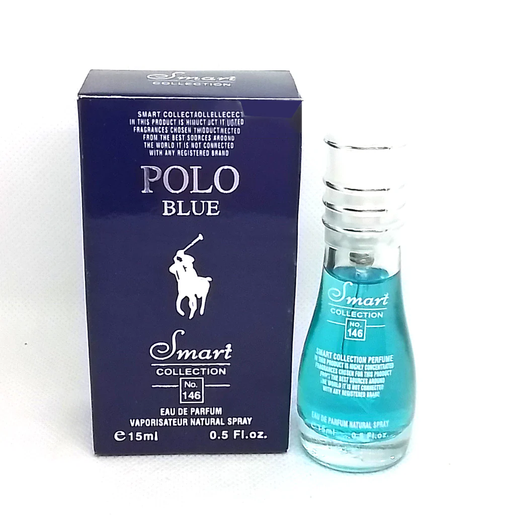 Smart Collection No. 146 Polo Blue Eau de Parfum for Men – 15ml - Image 2
