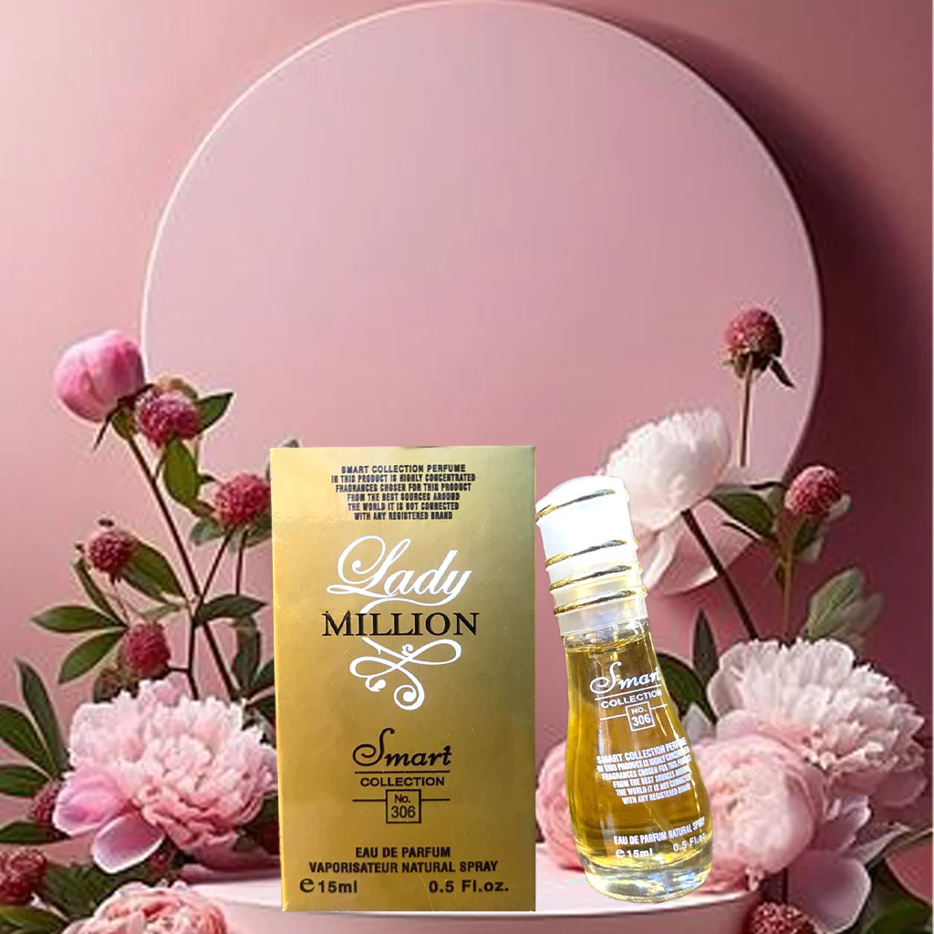 Smart Collection No. 306 Lady Million Eau de Parfum for Women – 15ml - Image 5