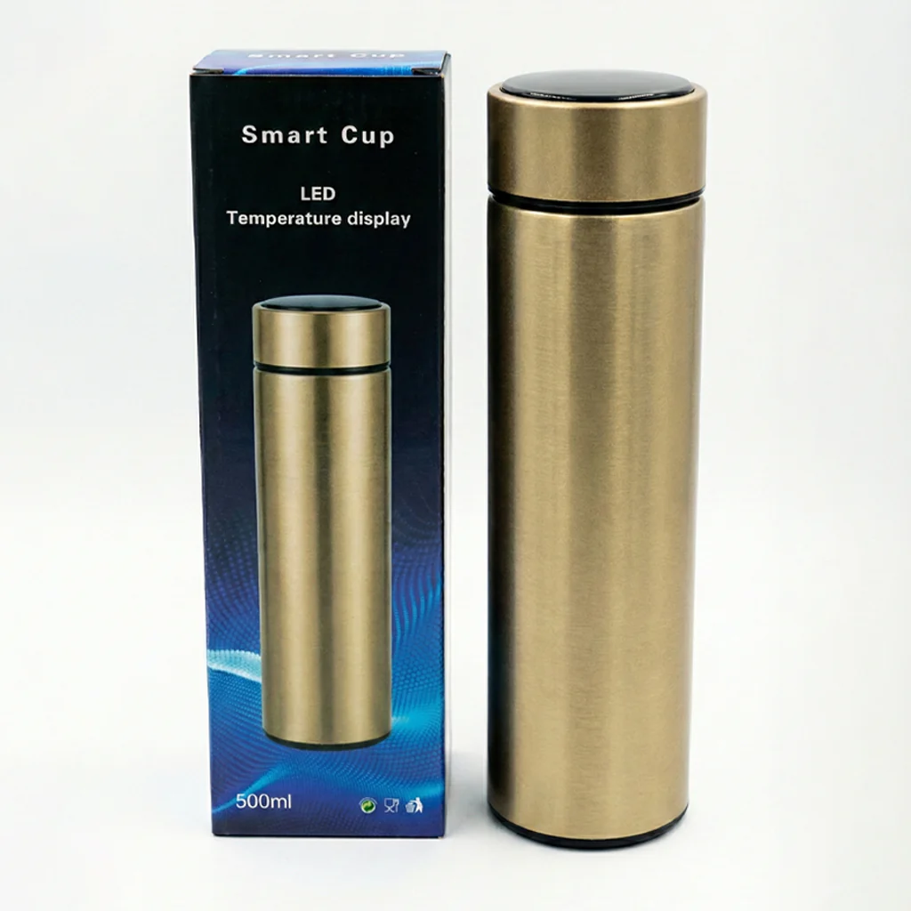 Smart Cup LED Temperature Display Water Bottle – 500ml - Image 7