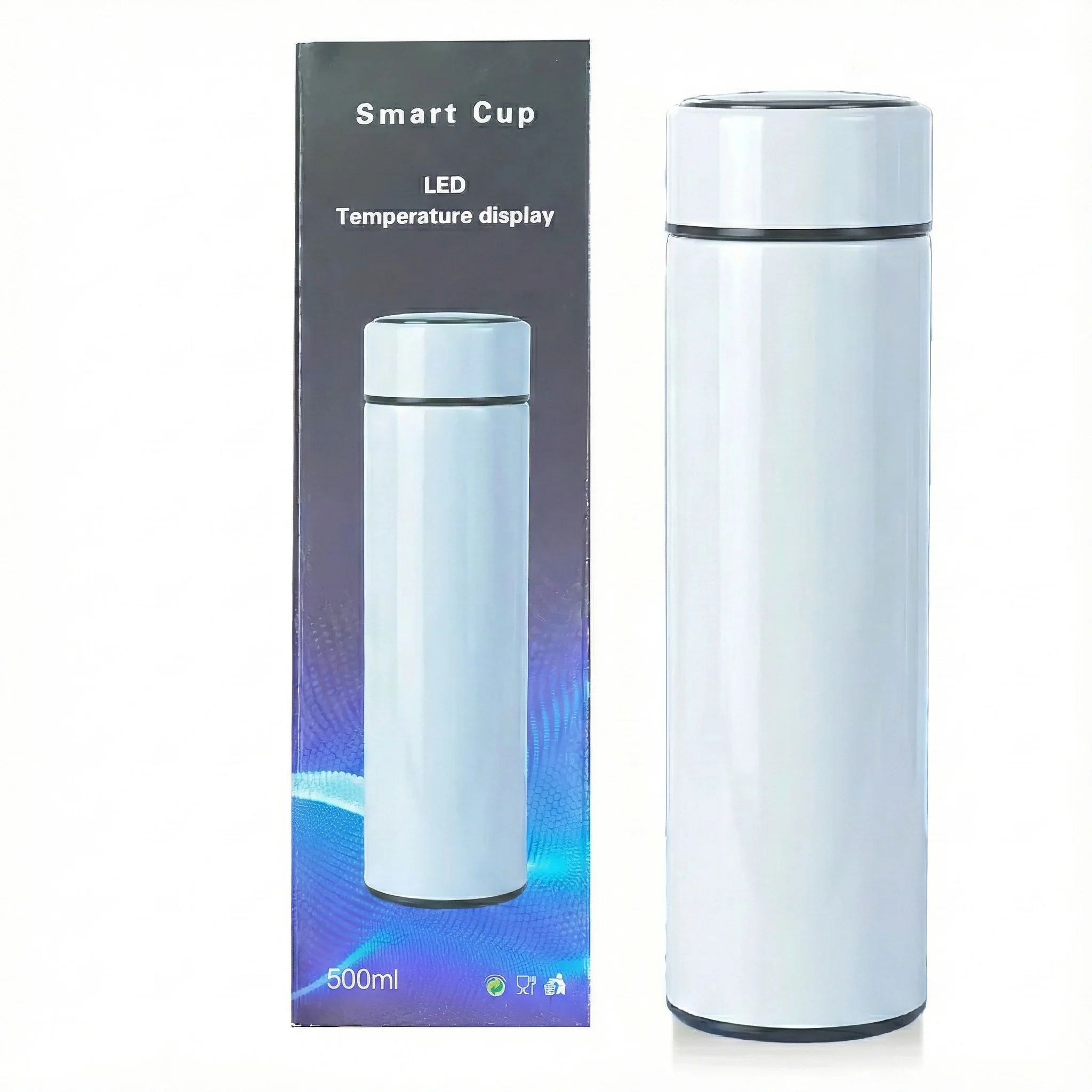 Smart Cup LED Temperature Display Water Bottle – 500ml - Image 8