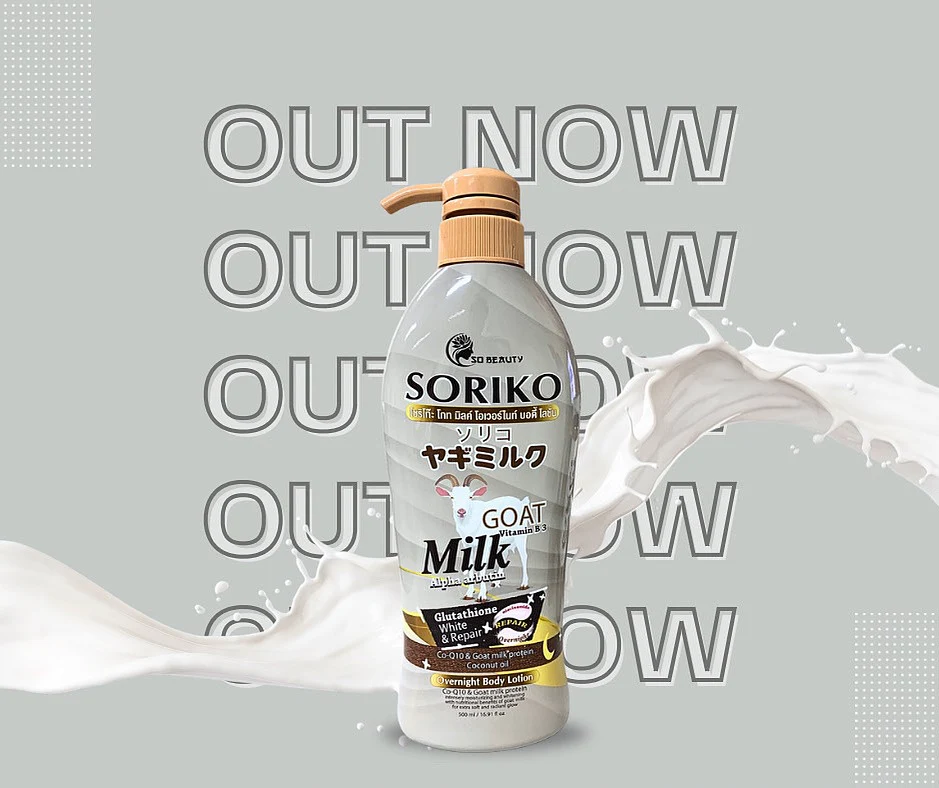Soriko Goat Milk Overnight Body Lotion - 500ml - Image 9