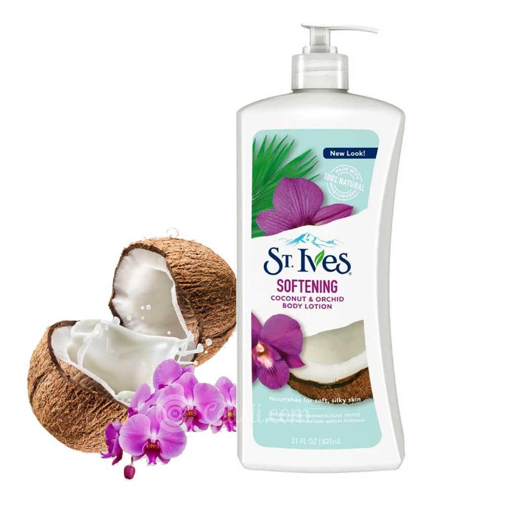 St Ives Coconut & Orchid Body Lotion - 621ml