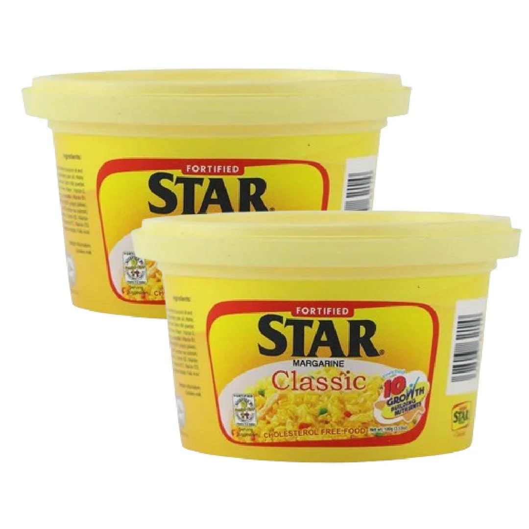 Star Margarine Classic 100g - Fortified x 2 Pcs (Offer)