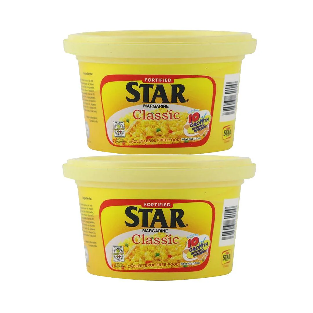 Star Margarine Classic 100g - Fortified x 2 Pcs (Offer) - Image 2