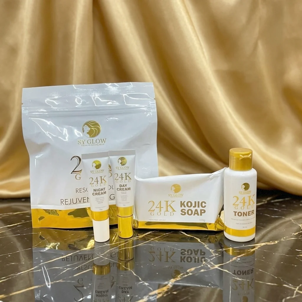 SY Glow 24K Gold Resorcinol Rejuvenating Set - Image 2