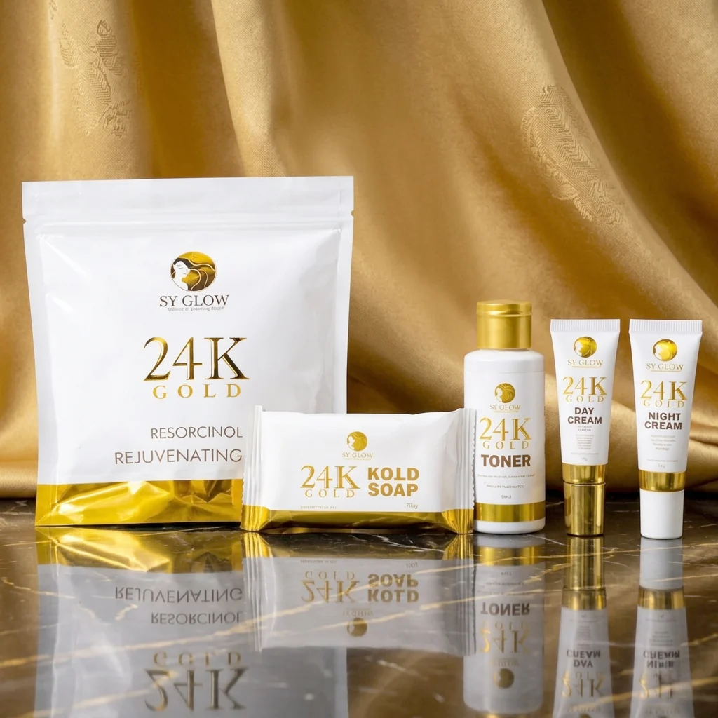 SY Glow 24K Gold Resorcinol Rejuvenating Set - Image 3