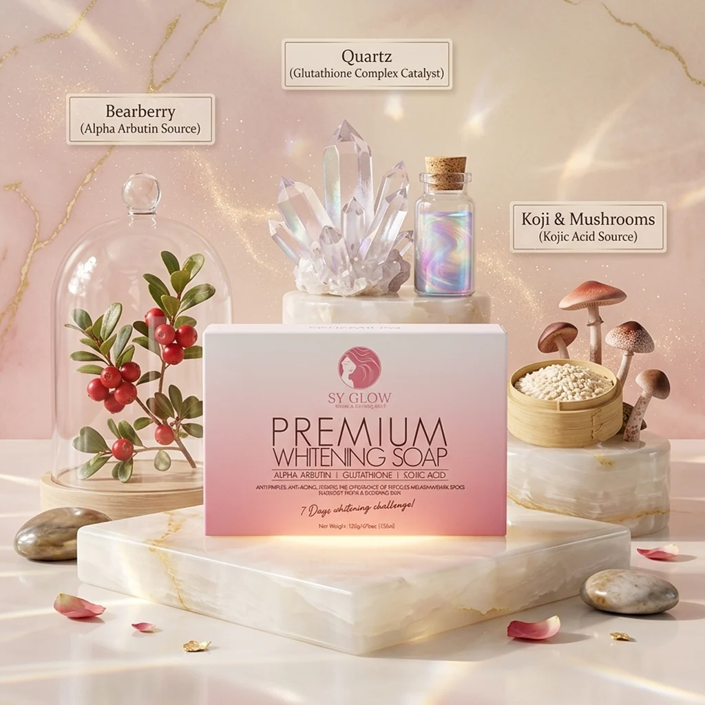 SY Glow Premium Whitening Soap – 135g - Image 3