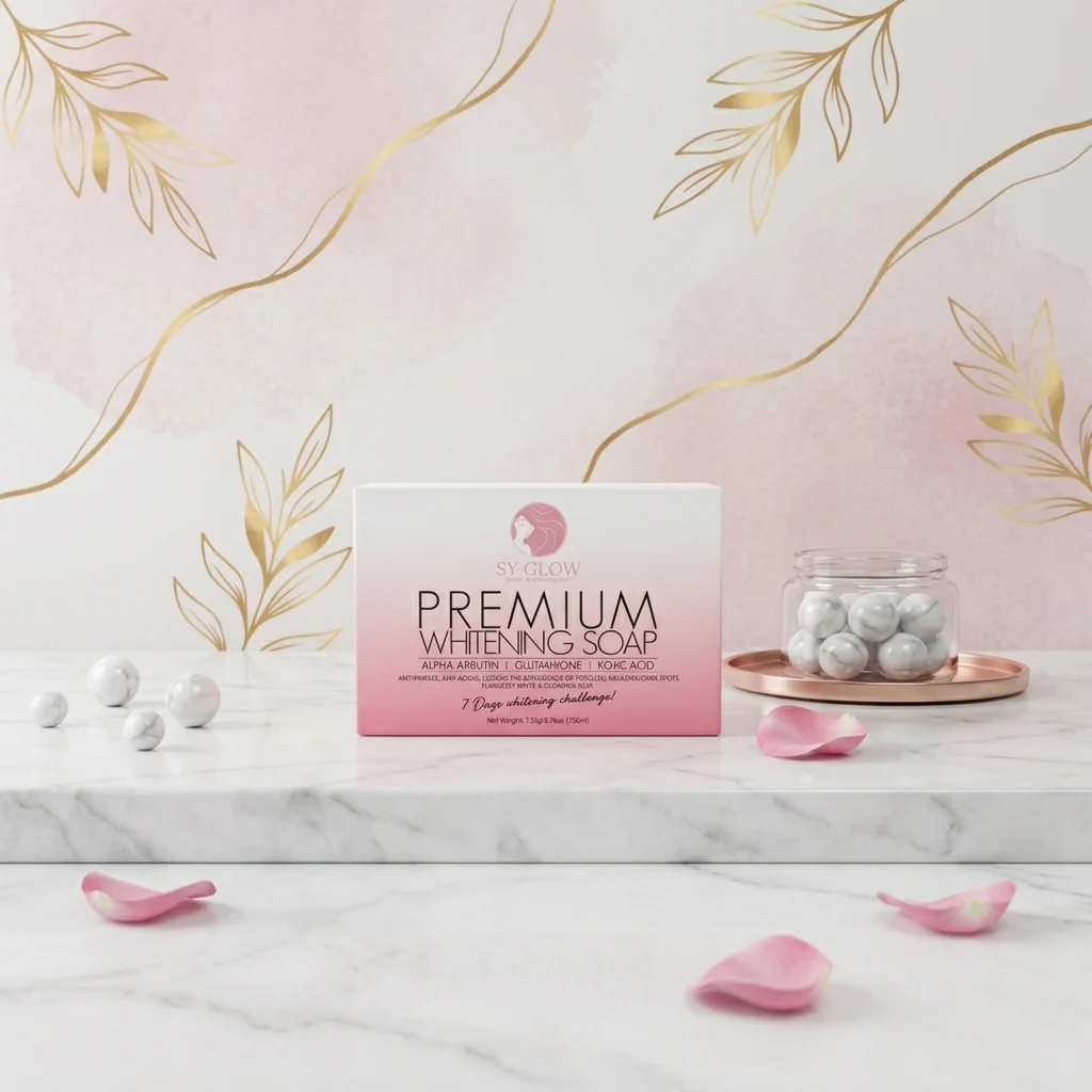 SY Glow Premium Whitening Soap – 135g - Image 7