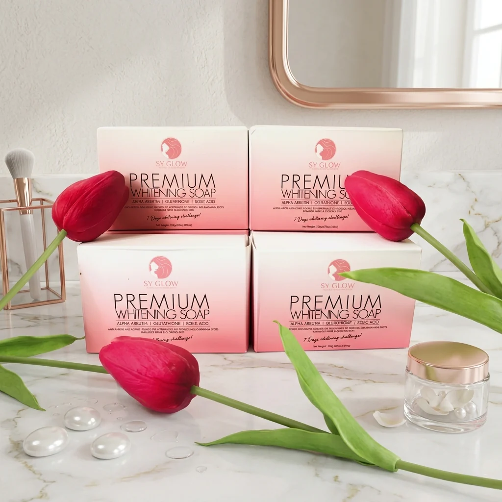 SY Glow Premium Whitening Soap – 135g - Image 9