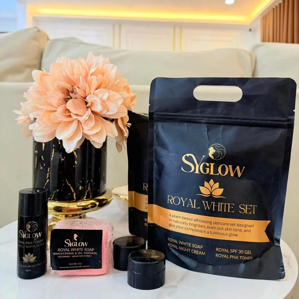 SY Glow Royal White Set – Complete 4-Step Skincare Routine - Image 7