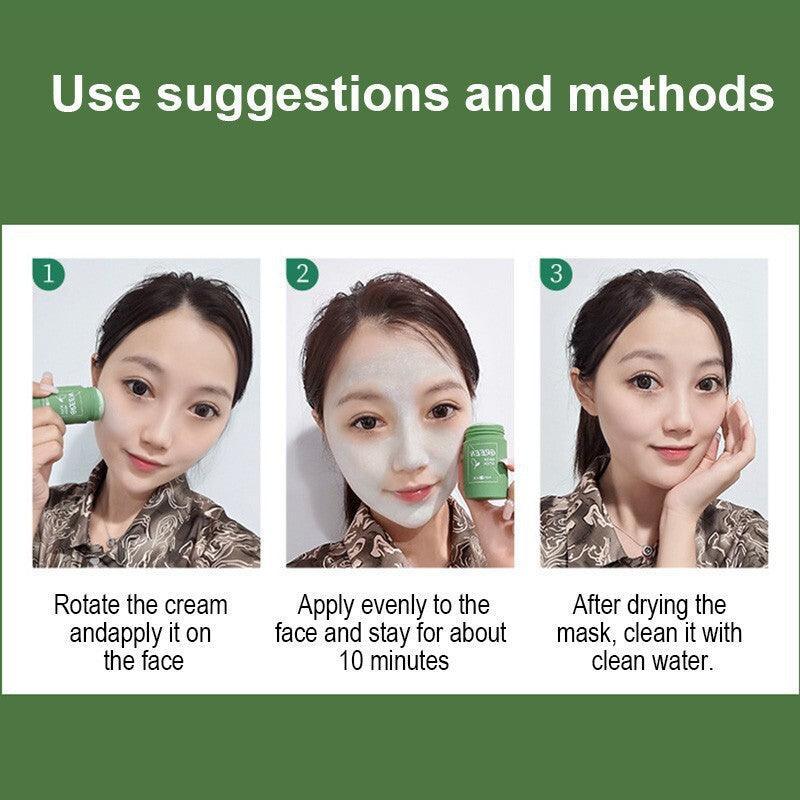 TEN TWENTY Green Mask Stick – Green Tea Oil Control Cleansing Solid Mask - Image 14