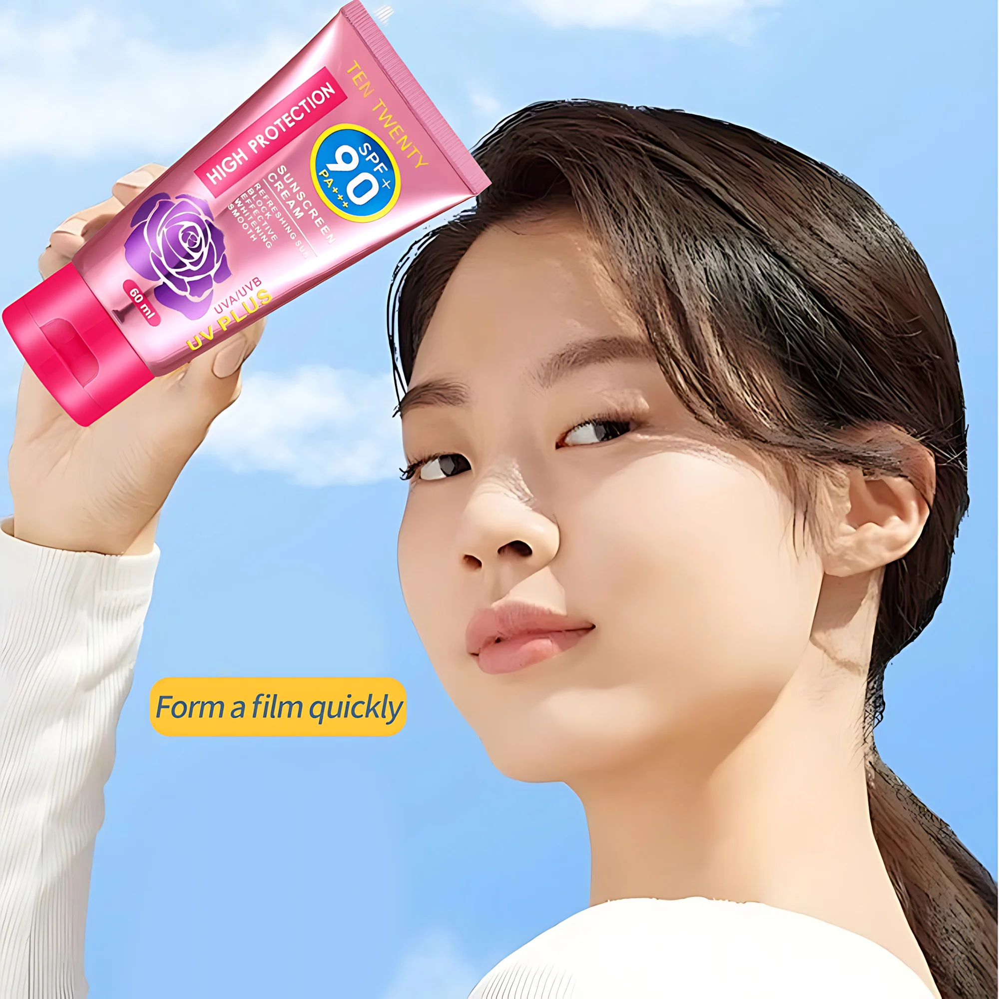 Ten Twenty Sunscreen Cream SPF 90 PA+++ - 60ml - Image 3