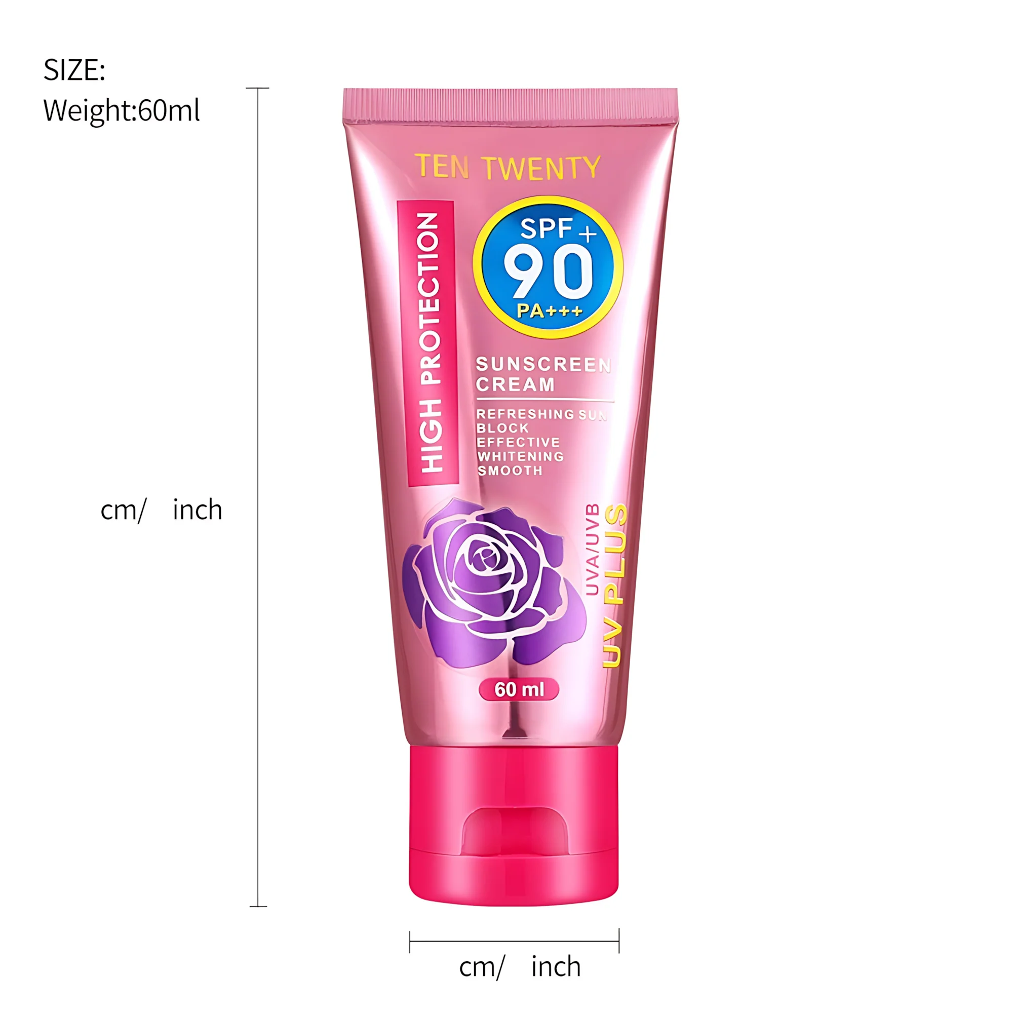 Ten Twenty Sunscreen Cream SPF 90 PA+++ - 60ml - Image 5