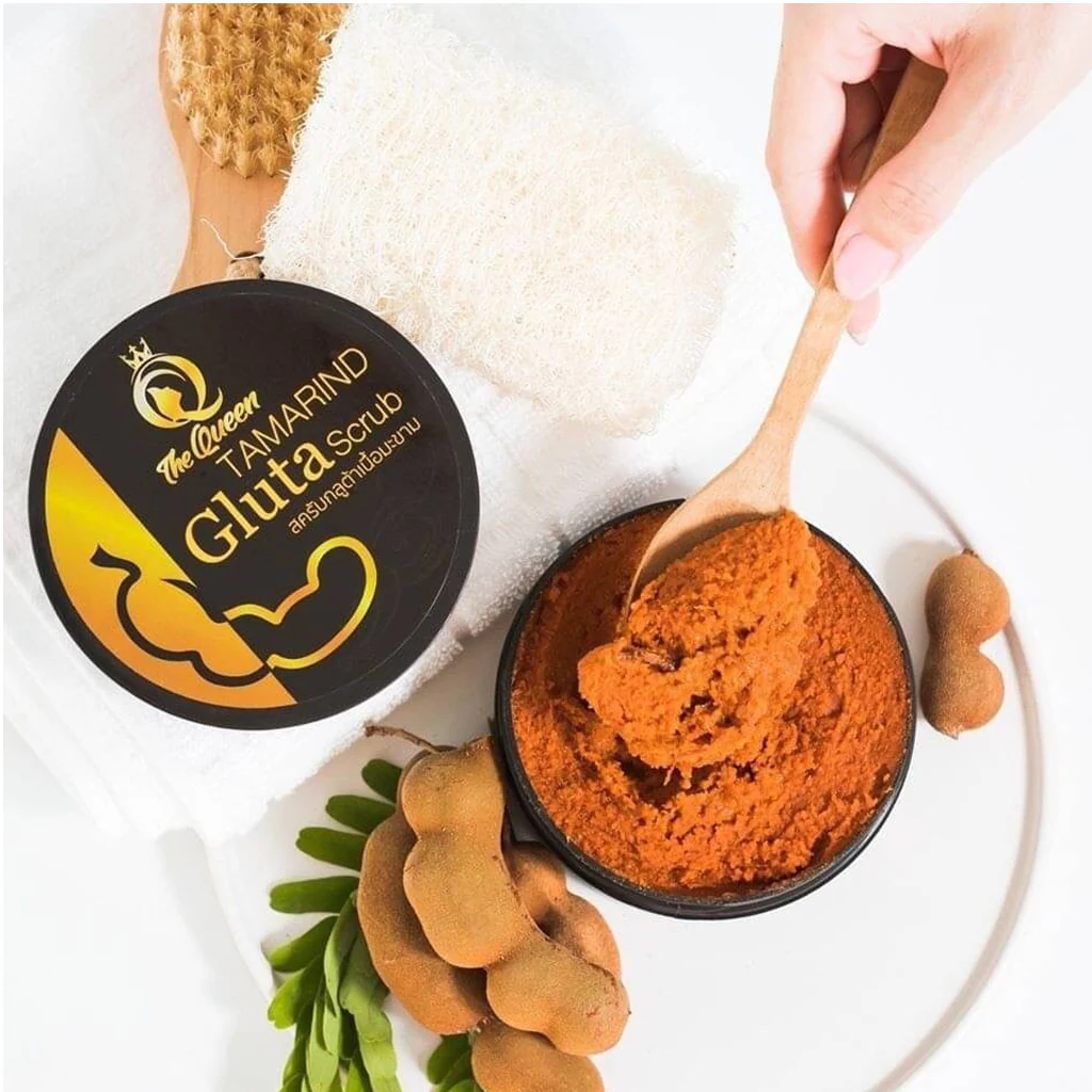 The Queen Tamarind Gluta White Scrub Premium – 350ml - Image 10