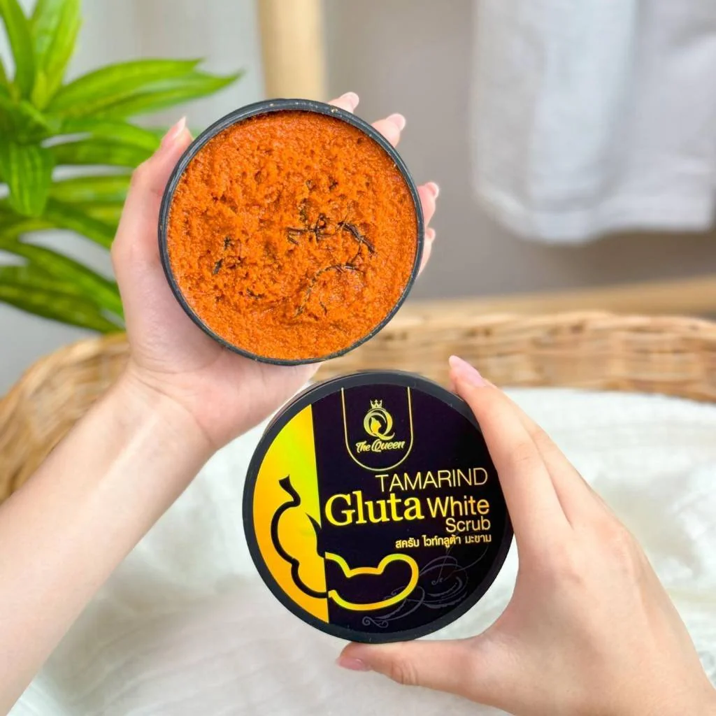 The Queen Tamarind Gluta White Scrub Premium – 350ml - Image 6