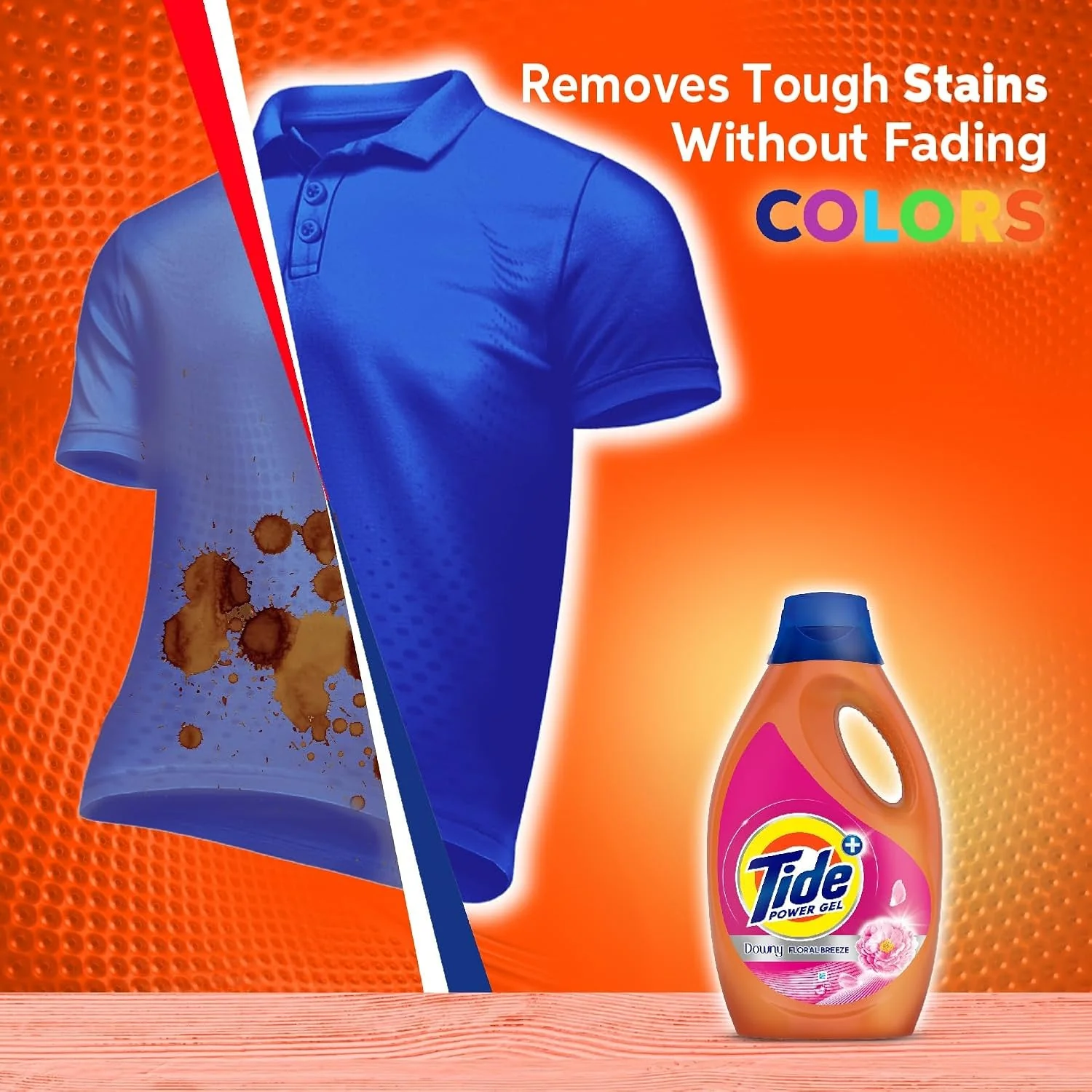 Tide Power Gel Liquid Detergent with Downy Floral Breeze – 1.8L - Image 2