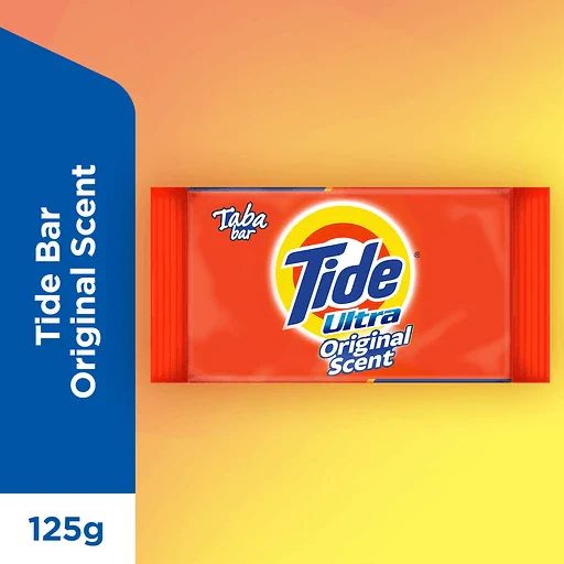 Tide Ultra Orginal Scent Taba Detergent Bar - 125g - Image 2